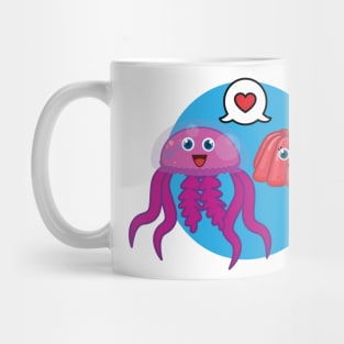 Jelly kids in love Mug